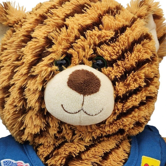 Lot of Girl Scouts Build a Bears Teddy Bear S'mores Thin Mint Cookie Samoas Trio - Picture 5 of 12